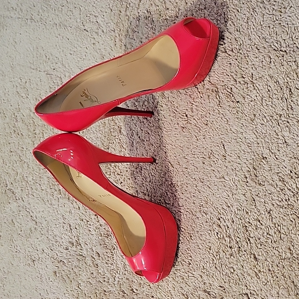 Bright pink Christian Louboutin- size 36